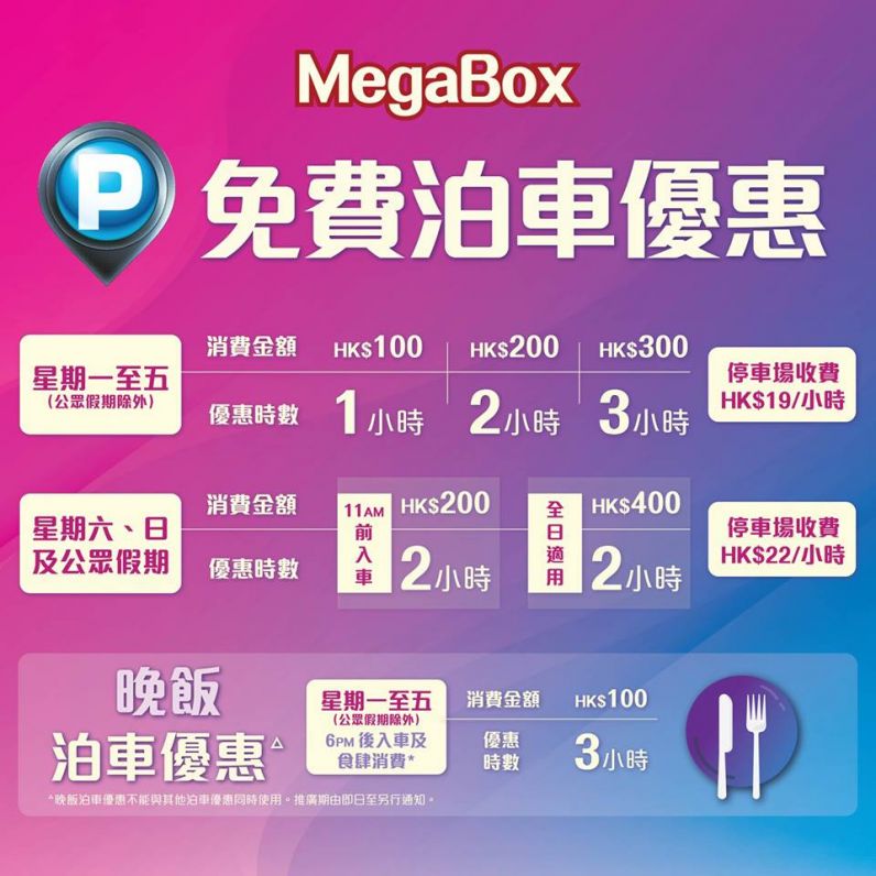 megabox neway 收費